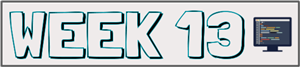 Week 13 